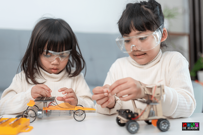 children inventing during taking STEM courses