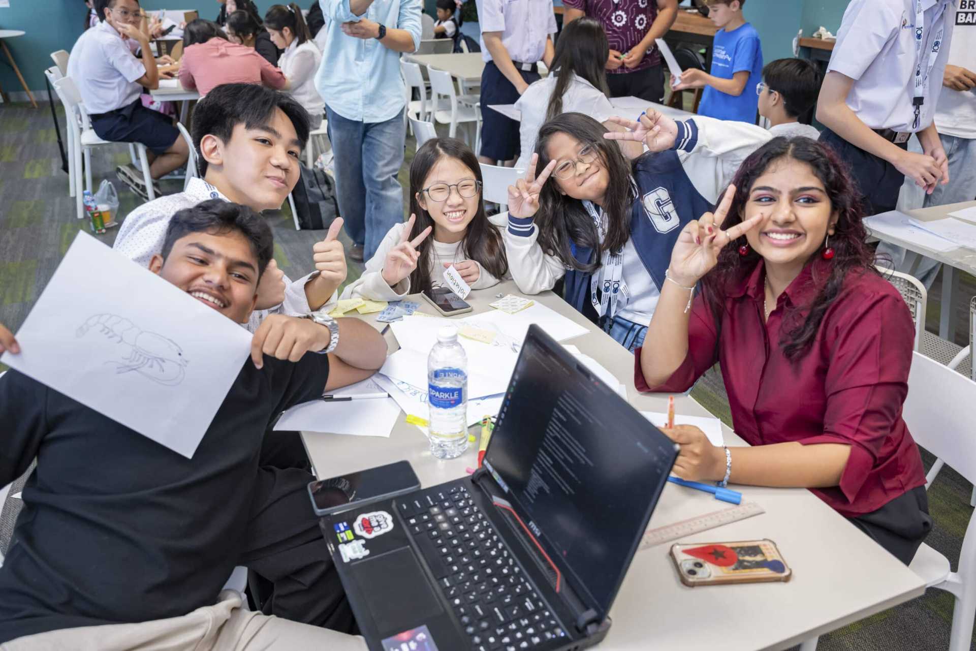 student scientist in IDE a stem education academy in singapore